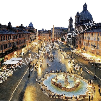 Piazza Navona di notte