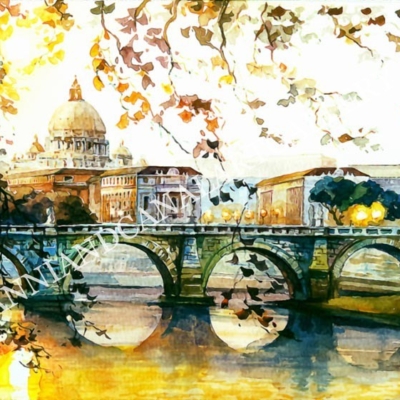 San Pietro e Tevere (Roma)