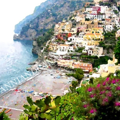 Positano vista mare