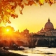 San Pietro al tramonto