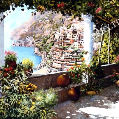 Terrazza vista Positano