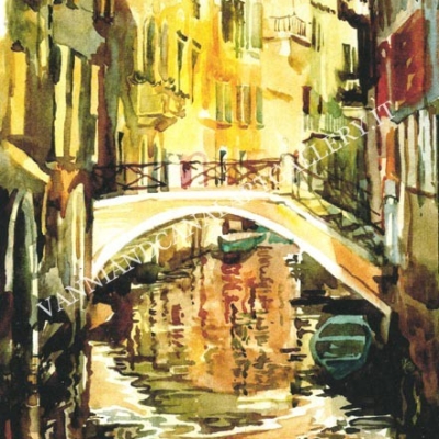 Tipico canale di Venezia