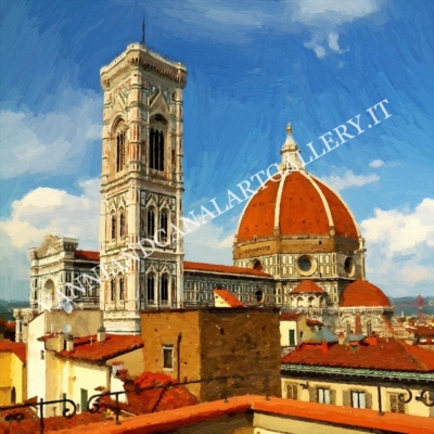 Duomo e tetti (Firenze)