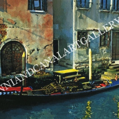 Venezia con gondola