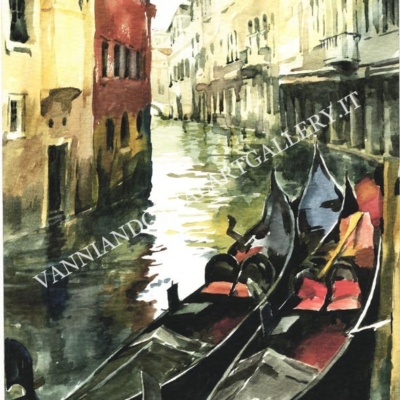 Canale e gondola