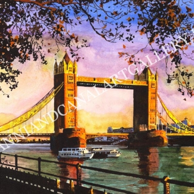 London and Tower Bridge