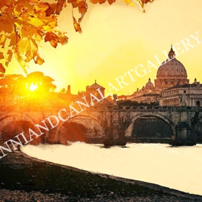 Vaticano al tramonto (Roma)