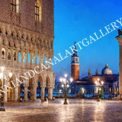 Piazza San Marco di notte