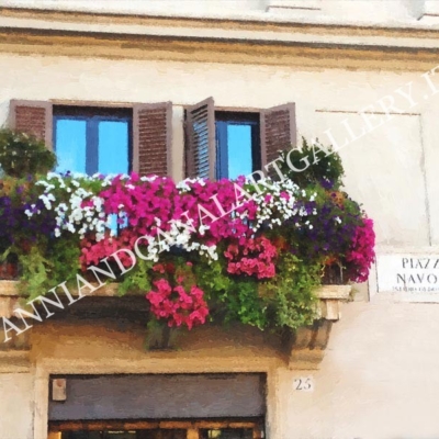 Balcone di Piazza Navona (Roma)