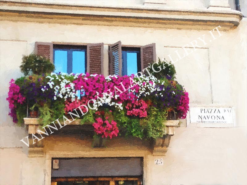 Balcone di Piazza Navona (Roma)