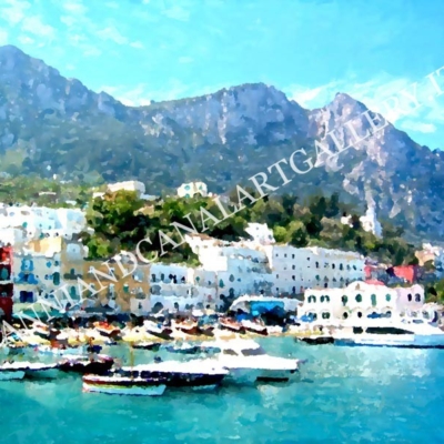 Panorama porto (Capri)