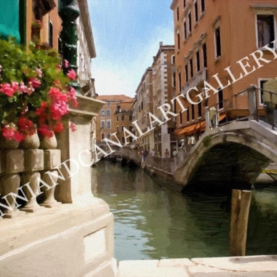 Ponte e canale (Venezia)