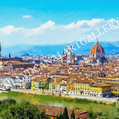 Panorama di Firenze e Ponte Vecchio (Firenze)
