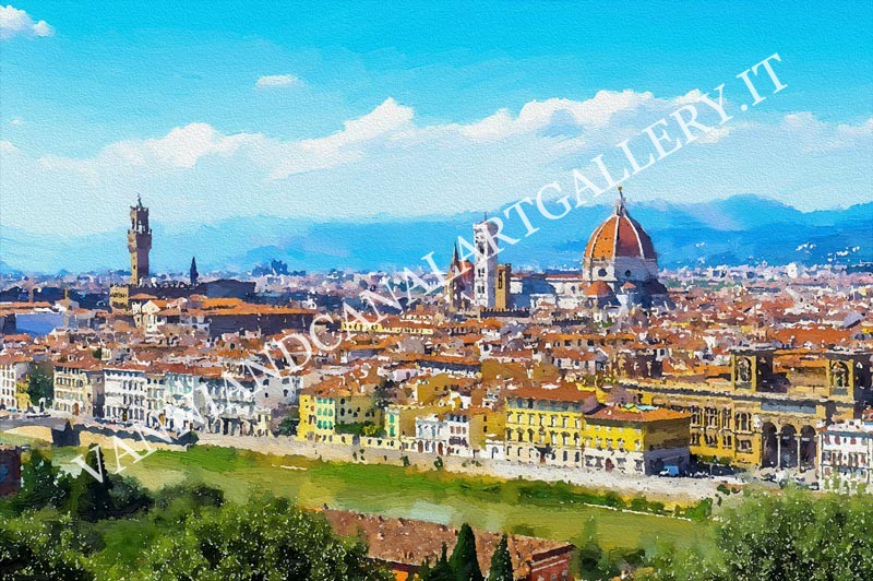 Panorama di Firenze e Ponte Vecchio (Firenze)