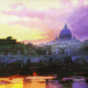 Roma San Pietro al tramonto